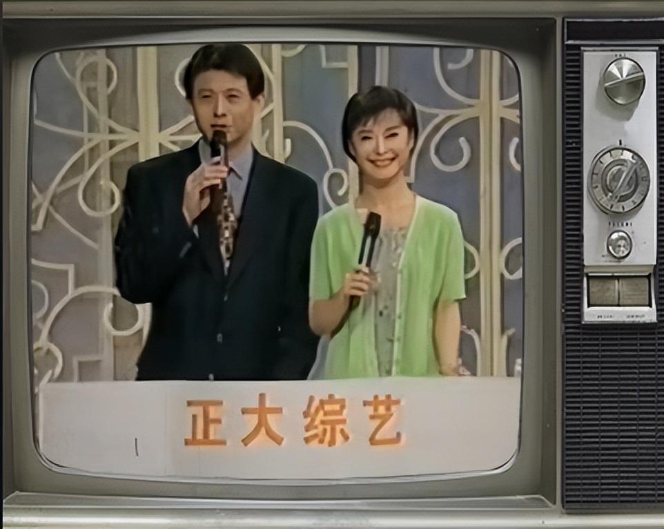 前央视名嘴程前复出 与倪萍同框