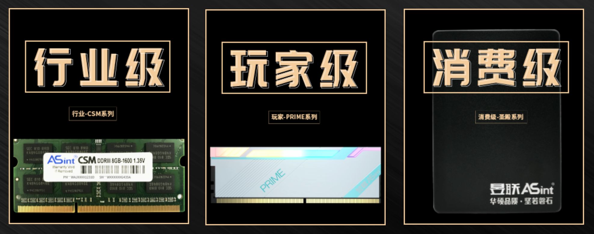 华硕嫡系亲传弟子,双十一装机选它:昱联内存和固态硬盘选购清单