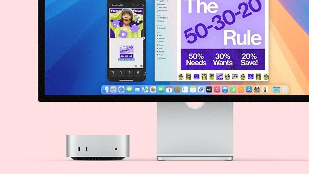 苹果新款mac mini,小巧身躯也能掀起大风浪?